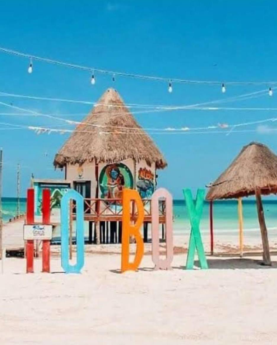 El Corazon Mexican0 Isla Holbox Buitenkant foto